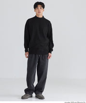 棉感立領針織上衣