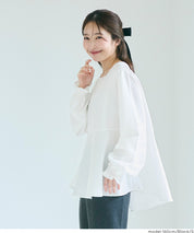 兩件式 針織背心&荷葉襯衫 套裝