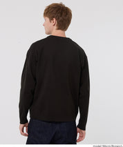 棉感V領針織上衣